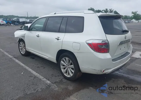 2010 Toyota Highlander Hybrid Limited V6 z USA, uszkodzony, nr VIN JTEJW3EHXA2046813